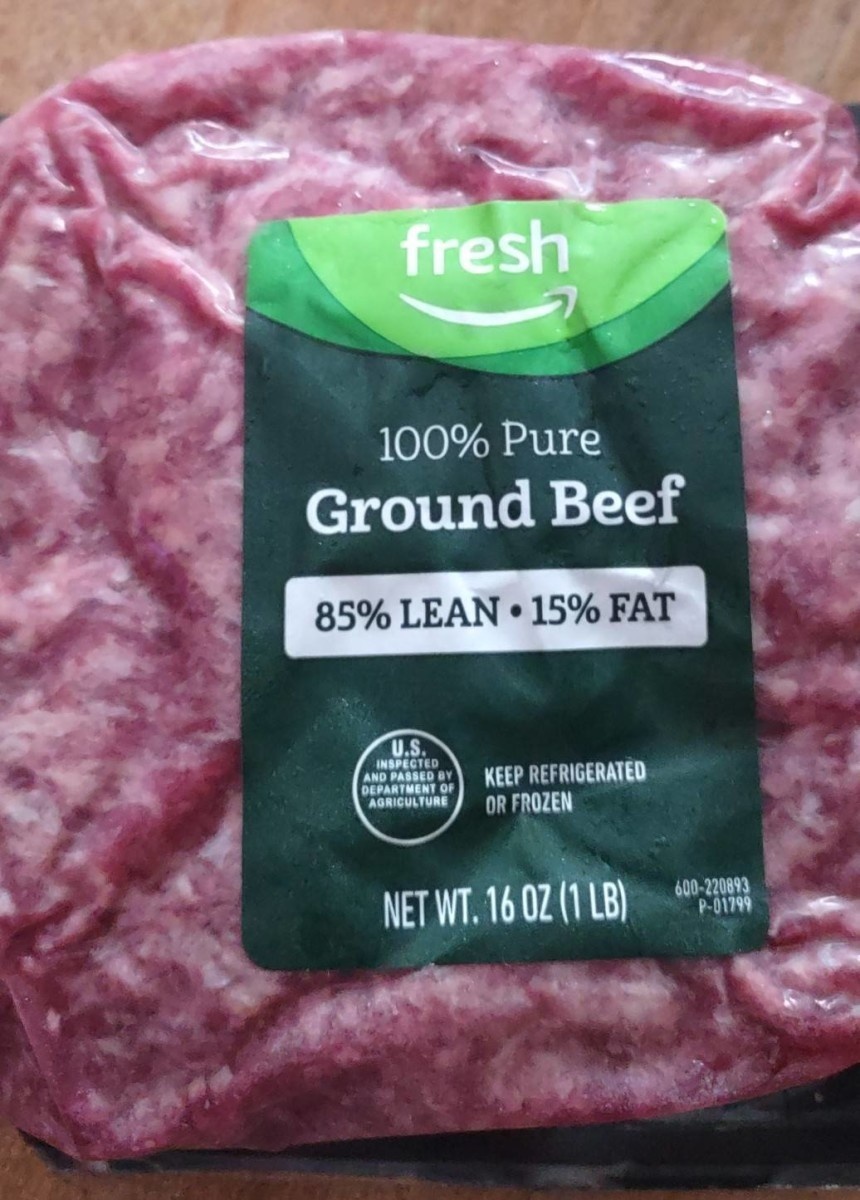 100% Pure Ground Beef