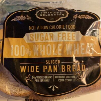100% Whole Wheat Sliced Wide Pan Bread